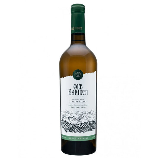WINO Old Kakheti Alazani Valley Białe Półsłodkie 0,75- 12%