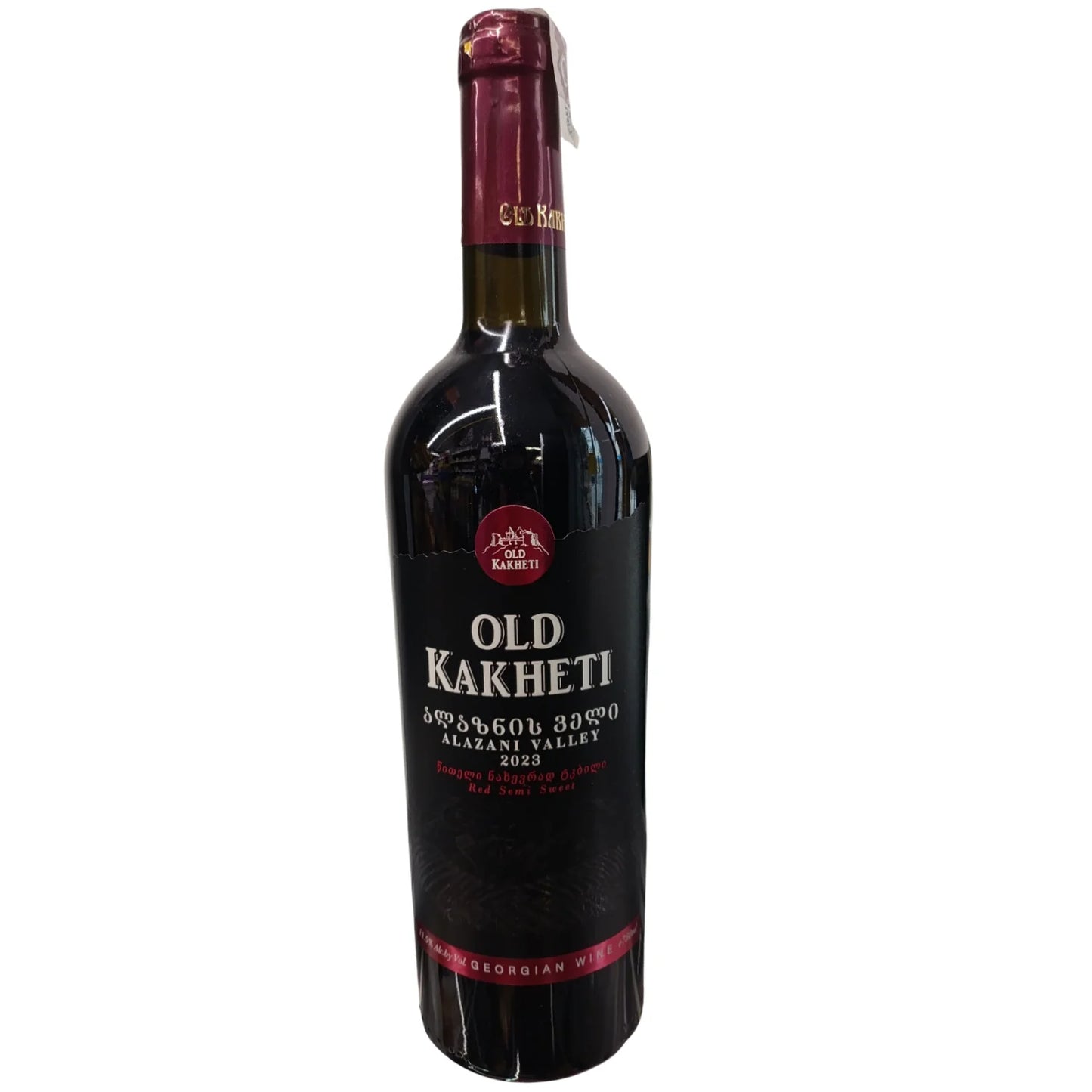 WINO Old Kakheti Alazani Valley Czerwone Półsłodkie 0,75- 12%