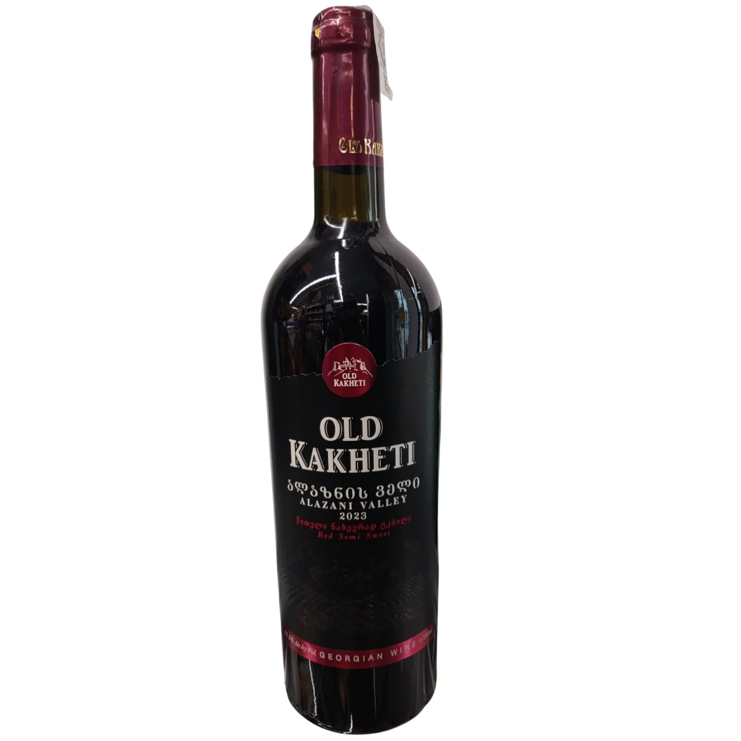 WINO Old Kakheti Alazani Valley Czerwone Półsłodkie 0,75- 12%