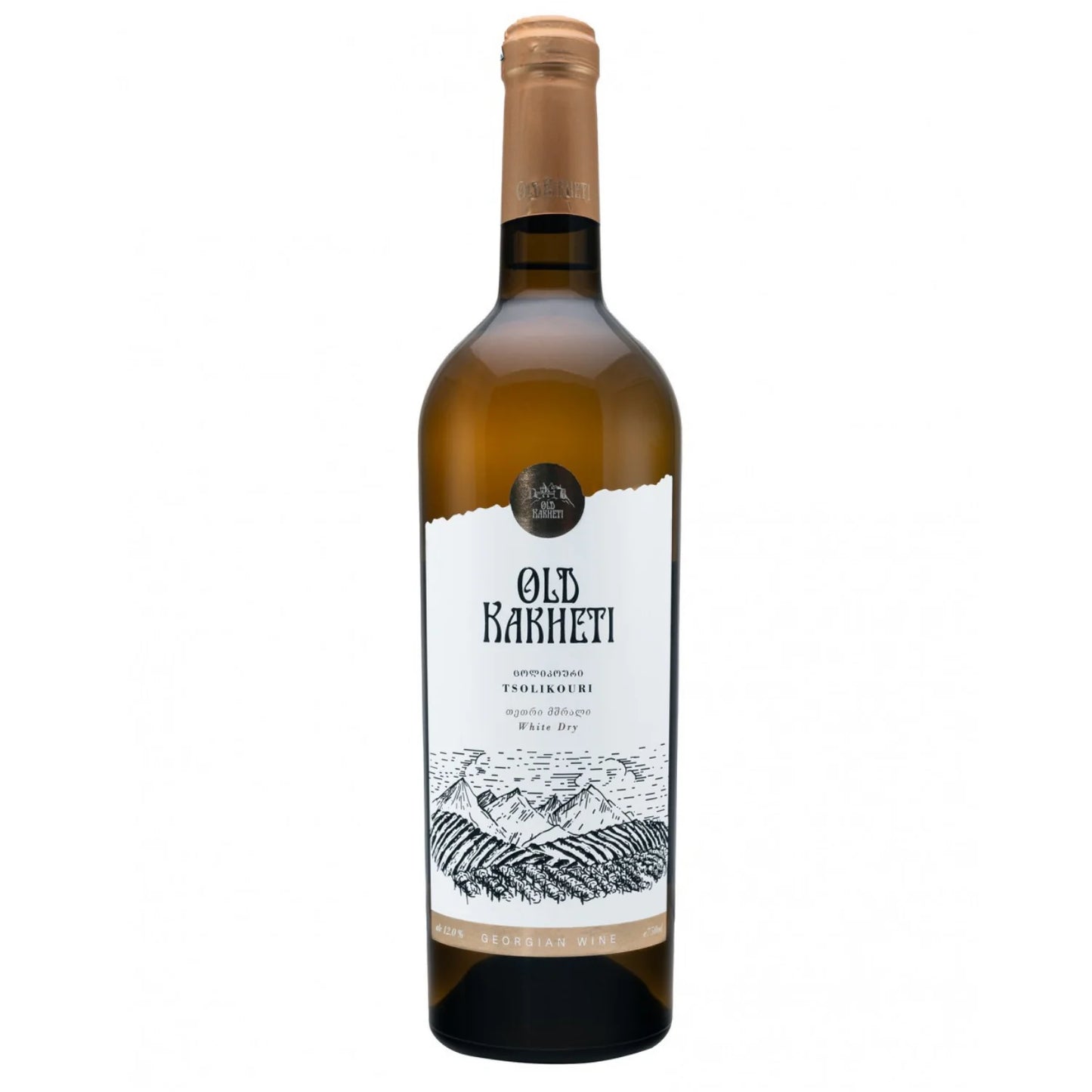 WINO Old Kakheti Tsolikauri Białe Wytrawne 0,75- 12%