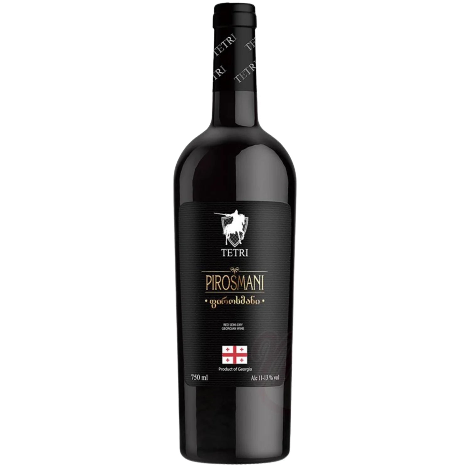 WINO TETRI PIROSMANI RED Semy-Dry 0,75L