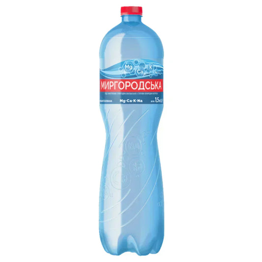Woda MYRGORODSKA mineralna gazowana 1,5l - Woda