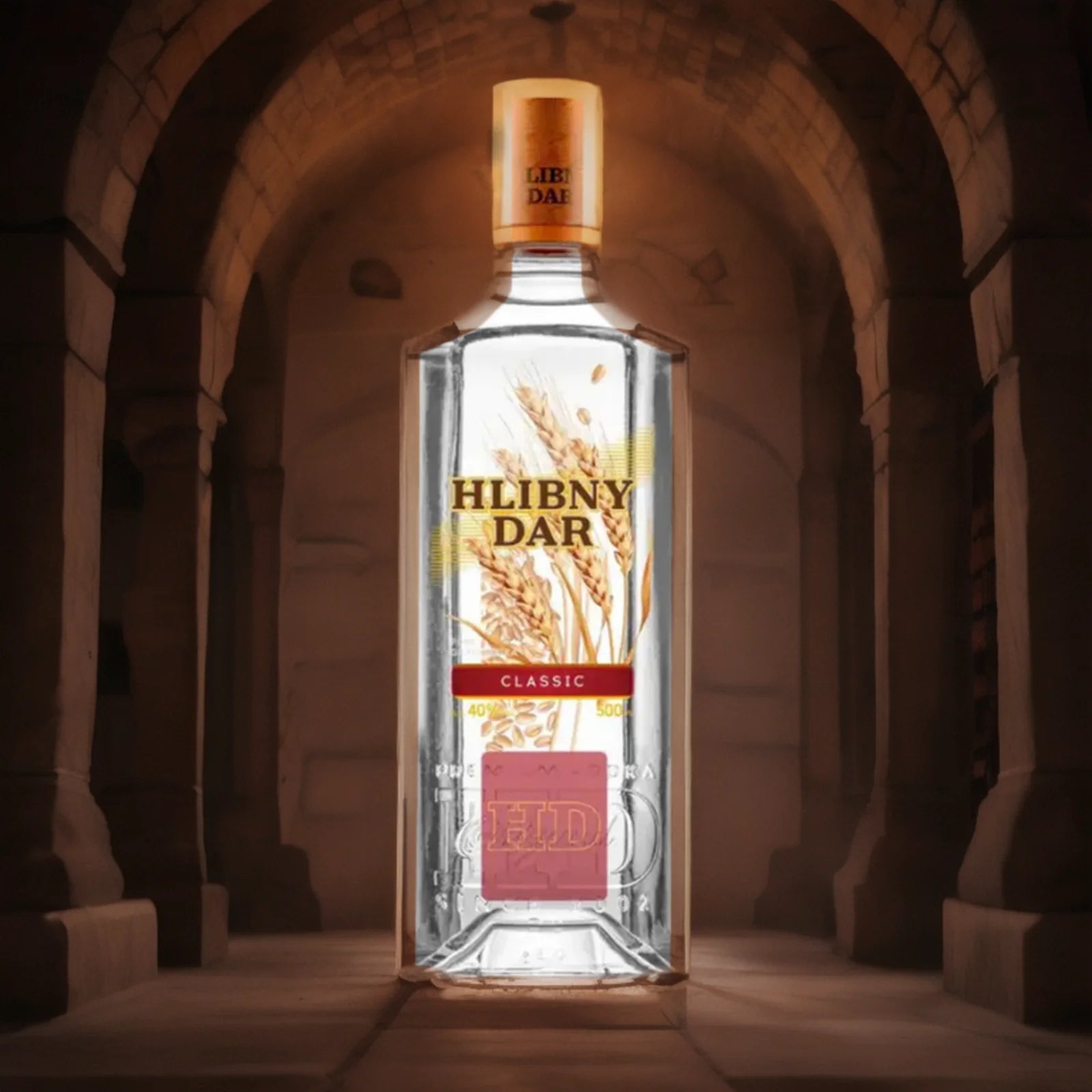 WÓDKA HLIBNY DAR - 0,5; 40%
