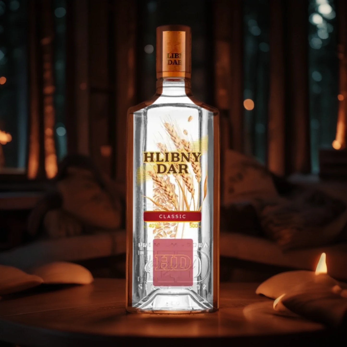 WÓDKA HLIBNY DAR - 0,5; 40%
