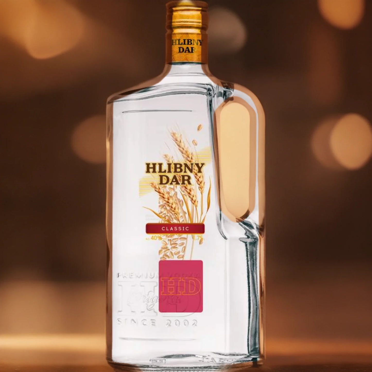 WÓDKA HLIBNY DAR - 1,75; 40%