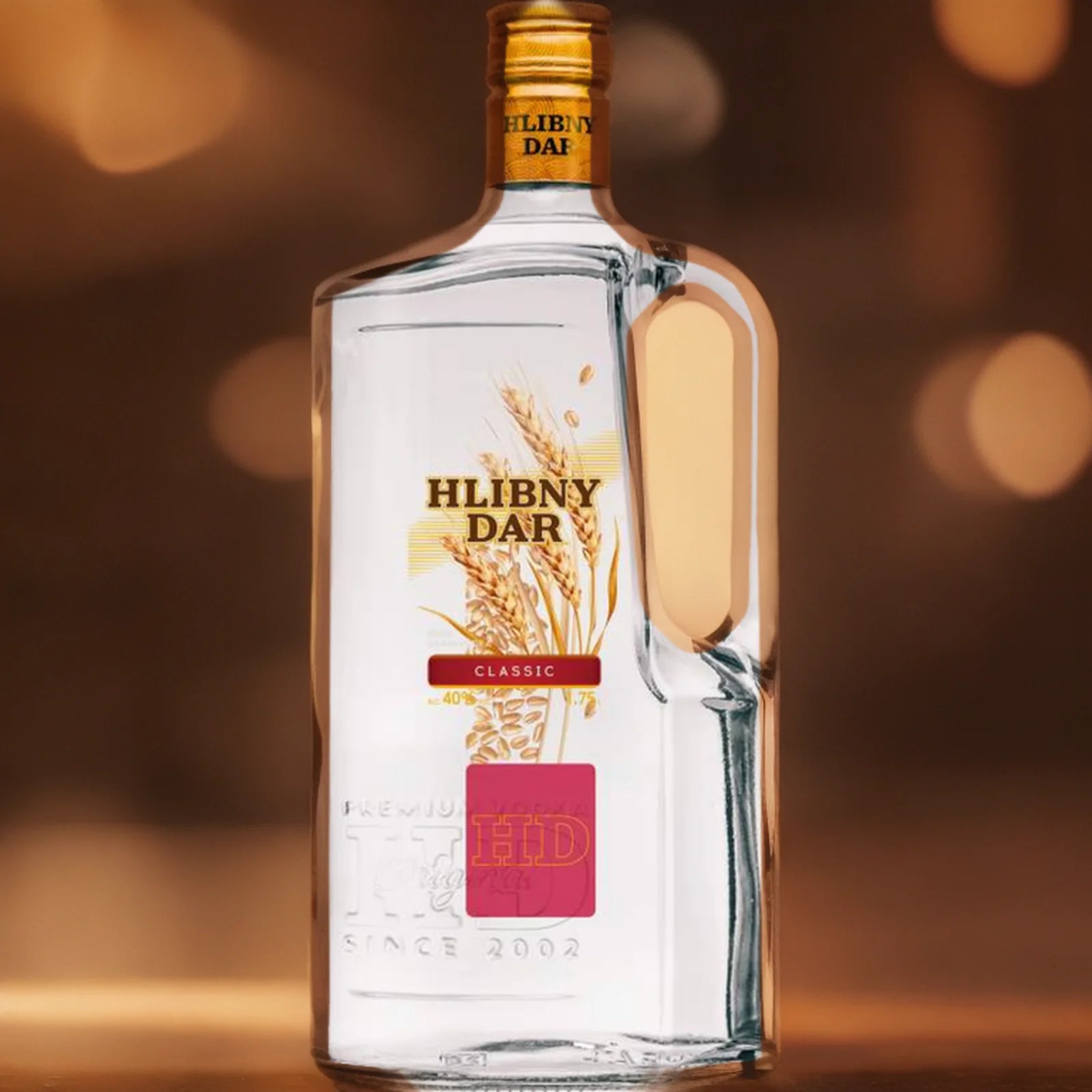 WÓDKA HLIBNY DAR - 1,75; 40%