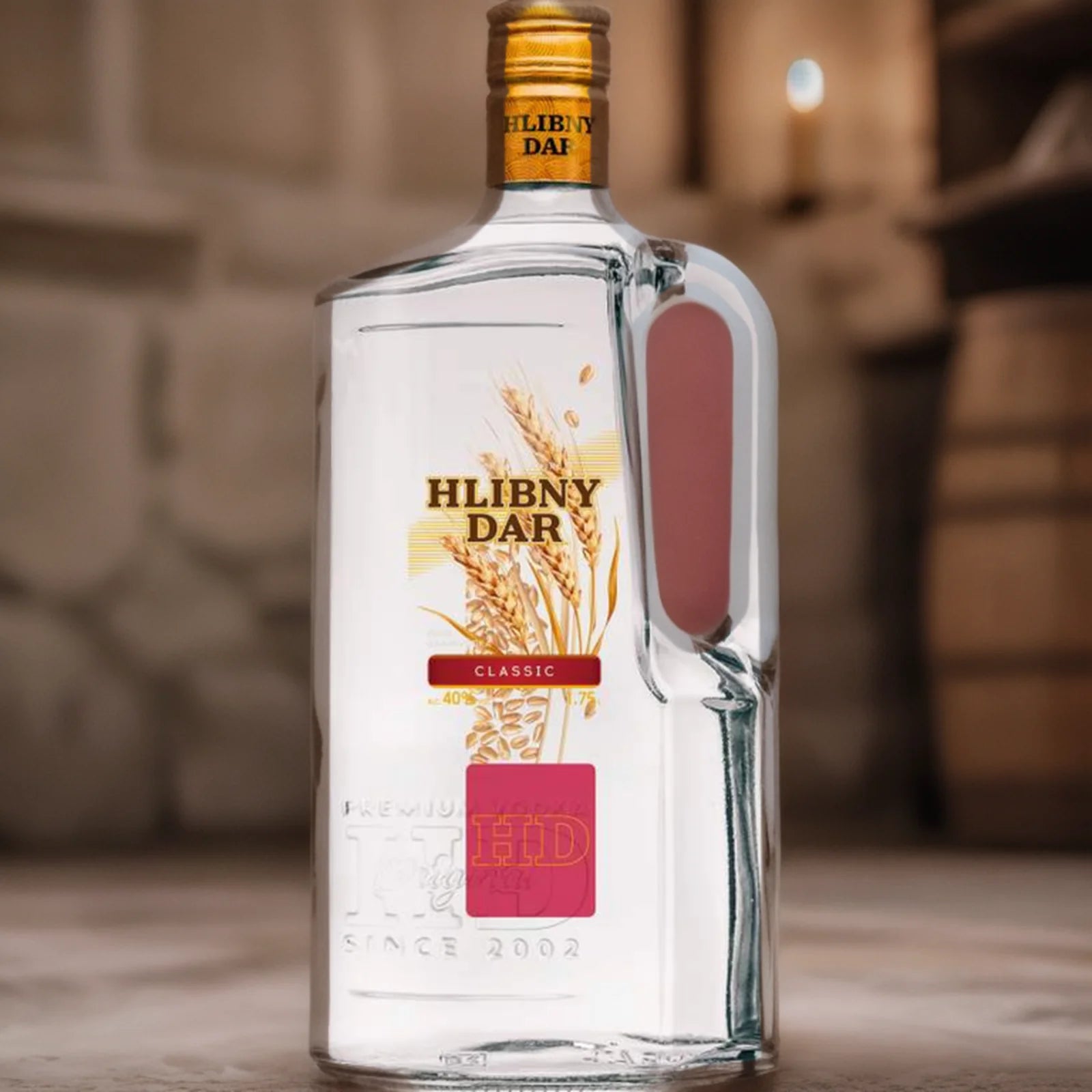 WÓDKA HLIBNY DAR - 1,75; 40%