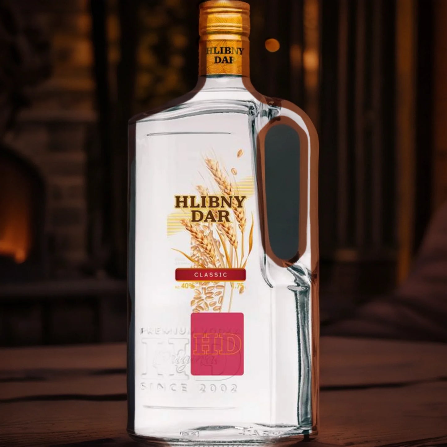 WÓDKA HLIBNY DAR - 1,75; 40%