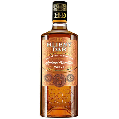 WÓDKA HLIBNY DAR PREMIUM CRAFTED SPICED VANILLA - 0,5L; 37,5%