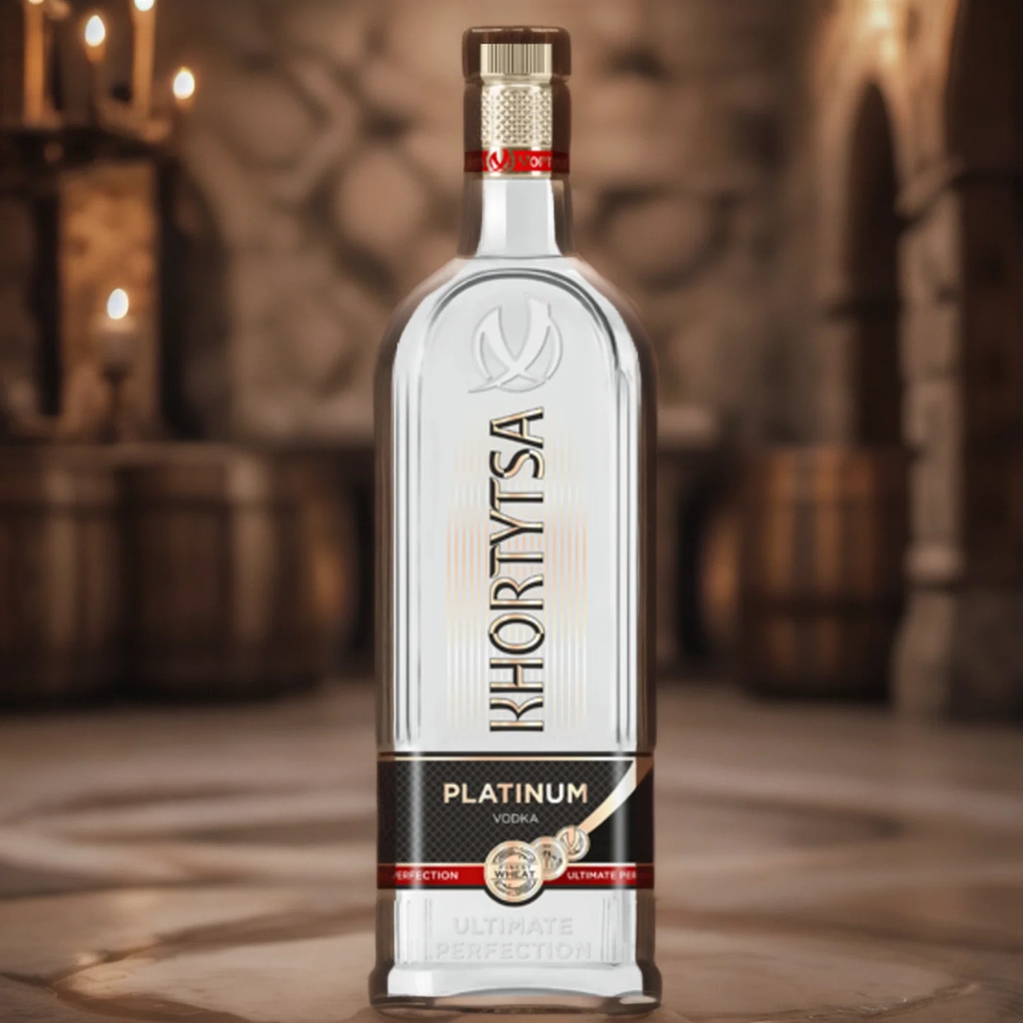 WODKA KHORTYTSA PLATINUM 1L