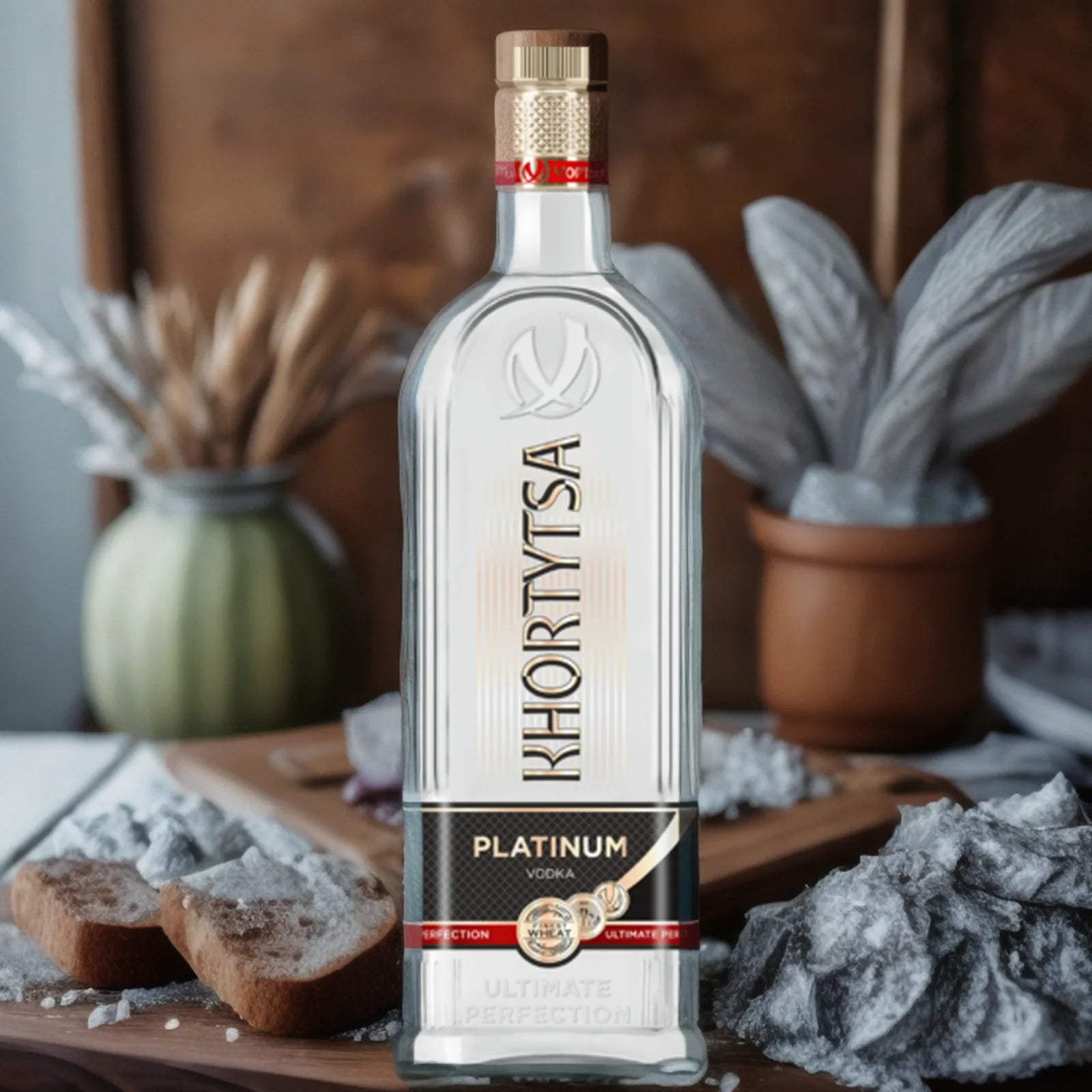 WODKA KHORTYTSA PLATINUM 1L
