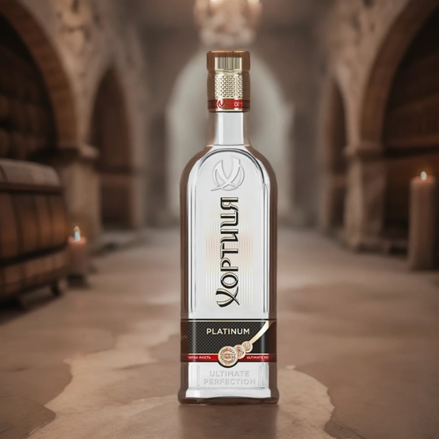 WODKA KHORTYTSA PLATINUM 700ML