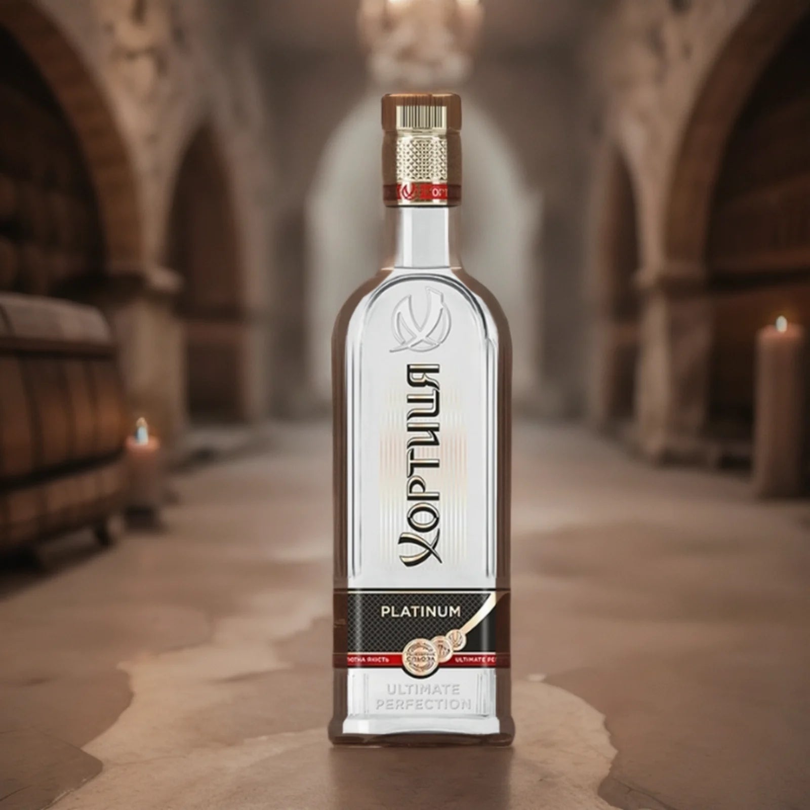 WODKA KHORTYTSA PLATINUM 700ML