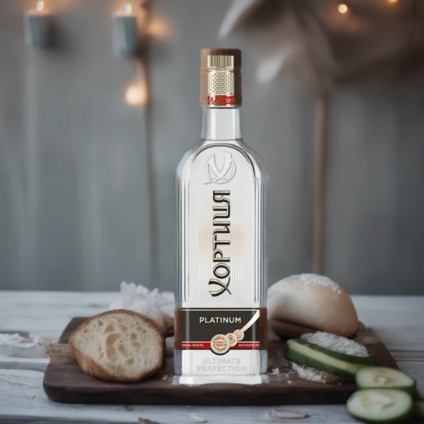 WODKA KHORTYTSA PLATINUM 700ML