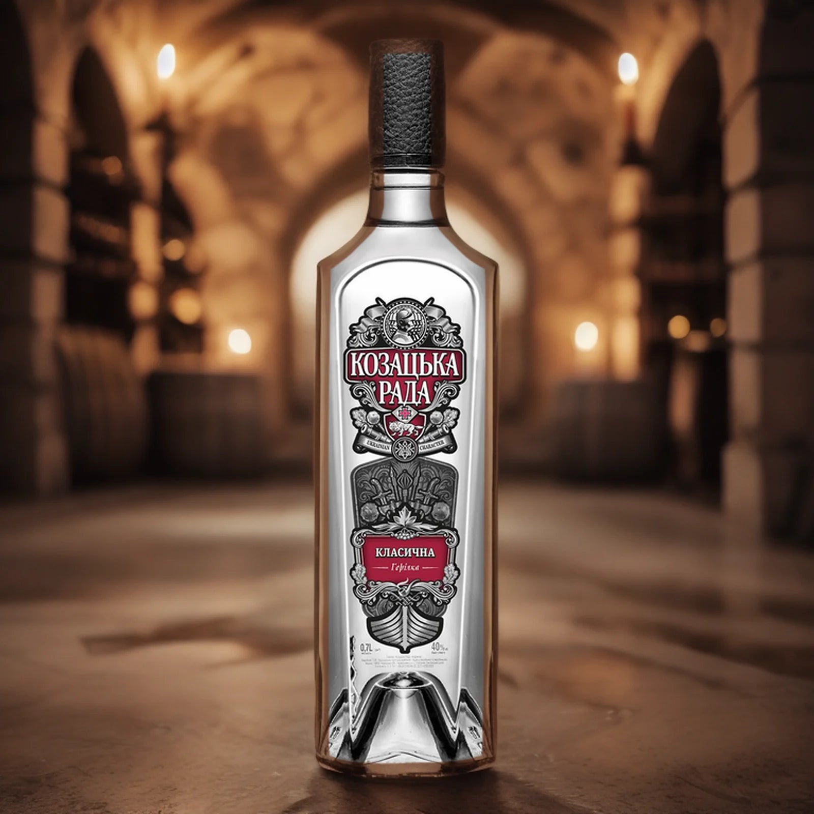 WÓDKA KOZACKA RADA CLASSIC - 0,5; 40%