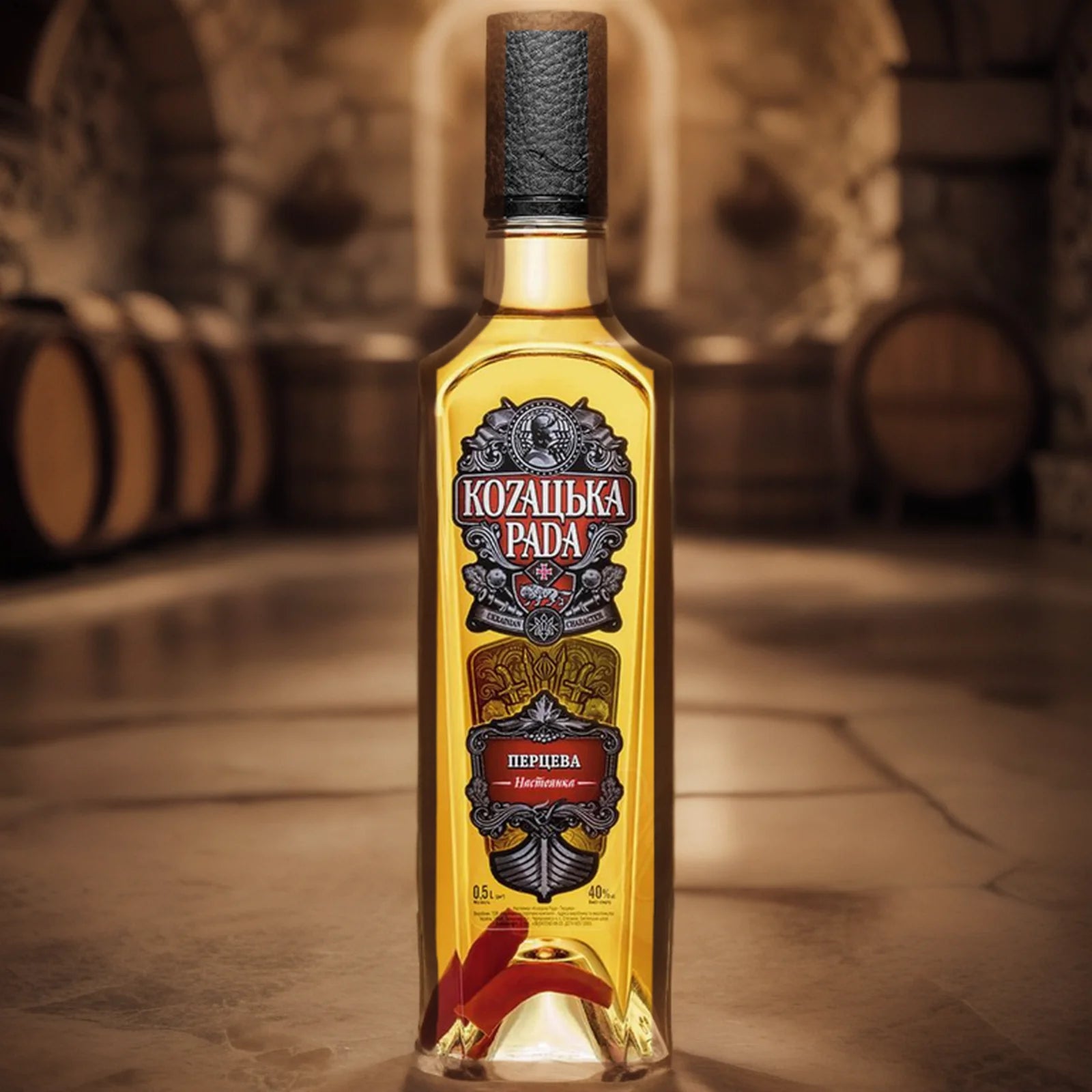 WÓDKA KOZACKA RADA PEPPER - 0,5; 40%
