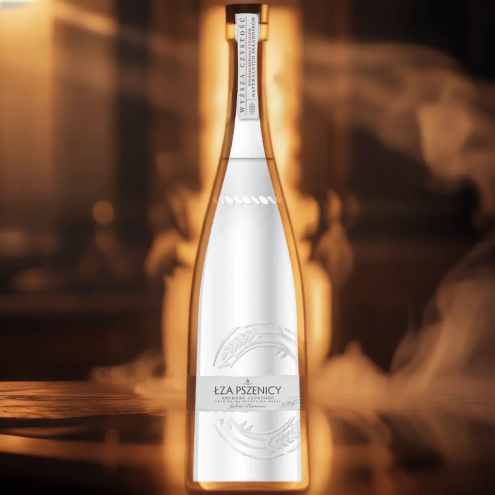 WODKA ŁZA PSZENICY Srebrna Czystość 500ml
