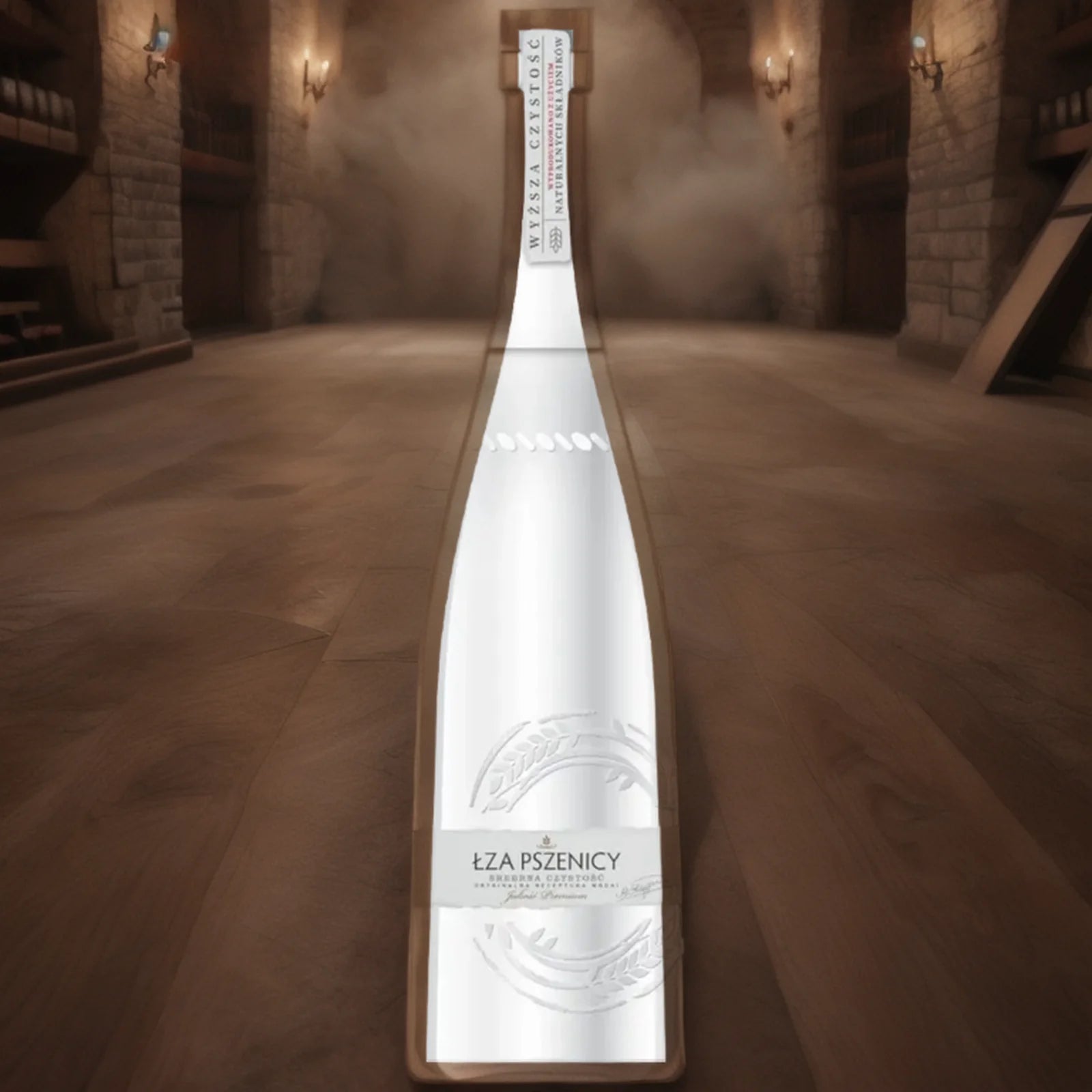 WODKA ŁZA PSZENICY Srebrna Czystość 500ml