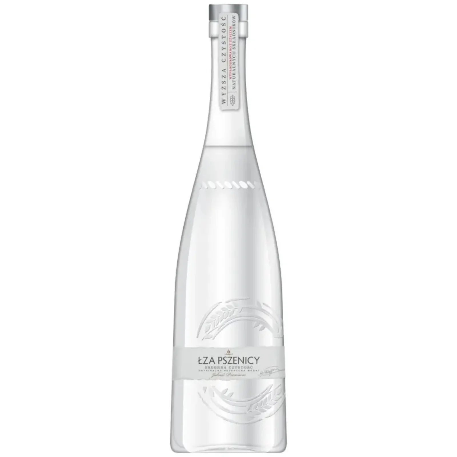 WODKA ŁZA PSZENICY Srebrna Czystość 500ml
