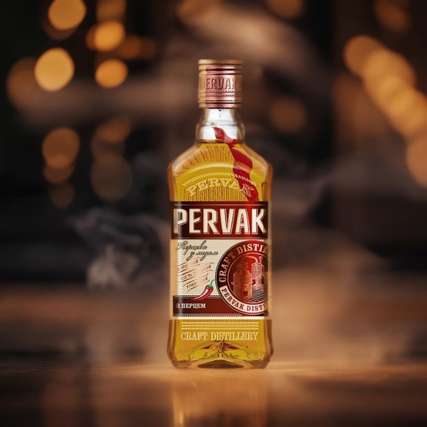 WODKA PERVAK - Paprykówka z miodem 500ML